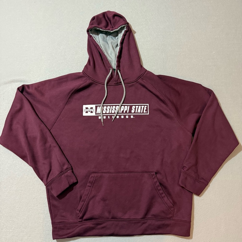 Colosseum Maroon Mississippi State Hoodie